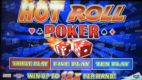 Hot roll video poker online
